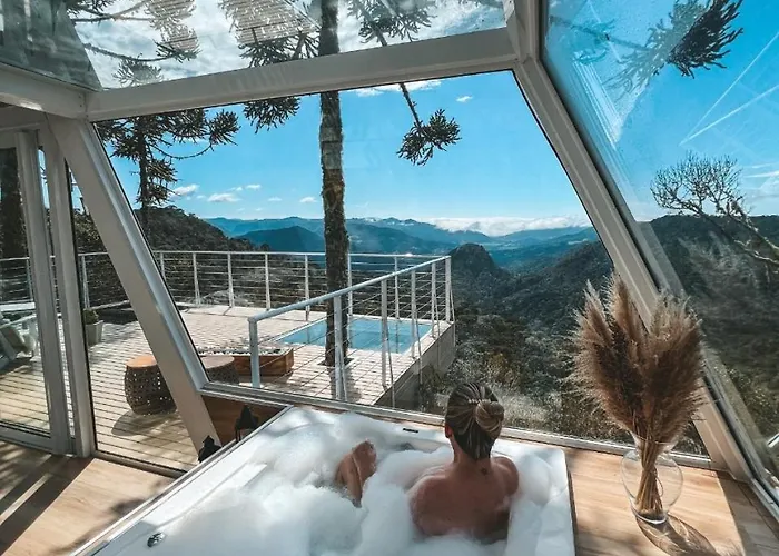 Benta Rosa Chales De Luxo